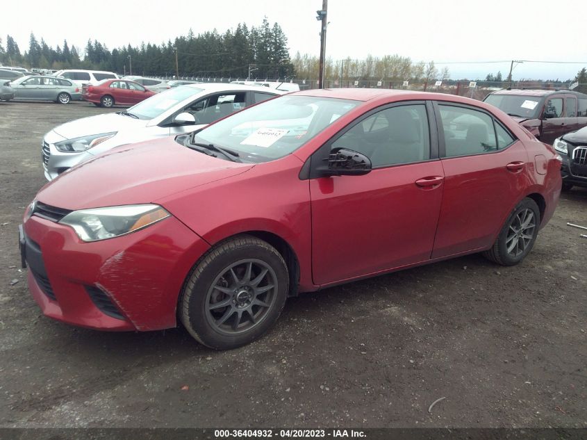 2014 TOYOTA COROLLA L/LE/S/S PLUS/LE PLUS - 5YFBURHE6EP074800