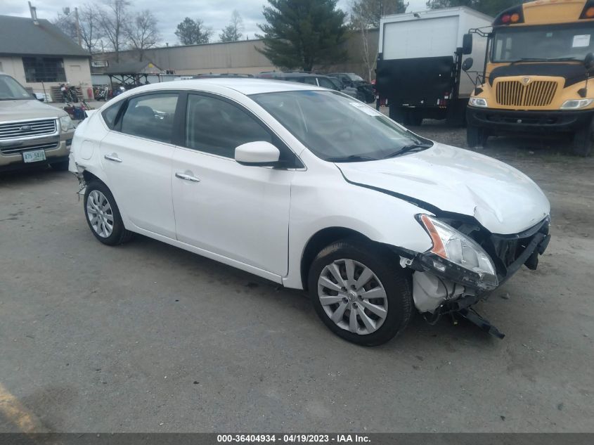 2013 NISSAN SENTRA S - 3N1AB7AP0DL761383