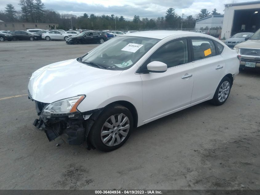 2013 NISSAN SENTRA S - 3N1AB7AP0DL761383