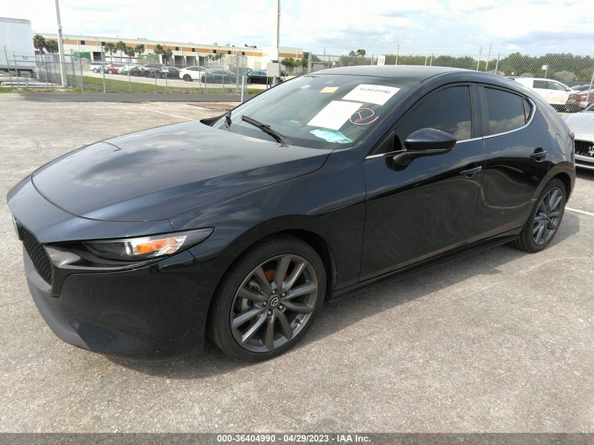 VIN JM1BPAMM8K1136705 2019 MAZDA MAZDA3 HATCHBACK W/PREFERRED PKG