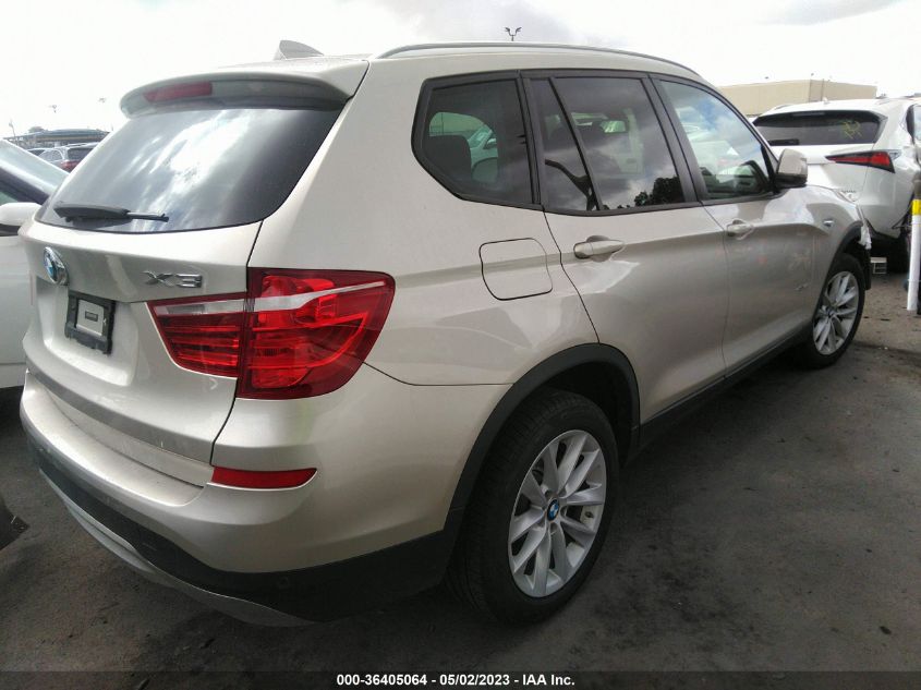 2017 BMW X3 SDRIVE28I - 5UXWZ7C52H0V85934