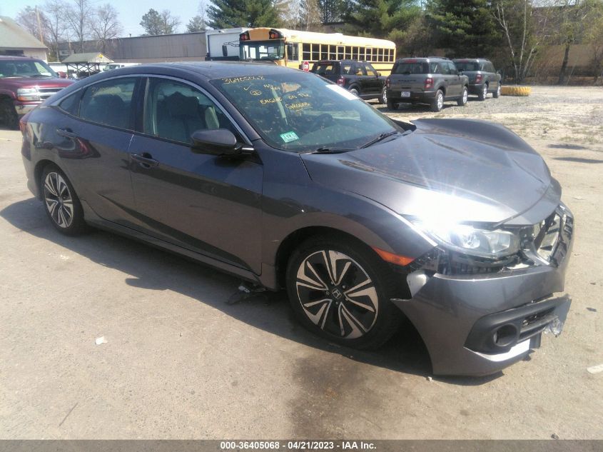2018 HONDA CIVIC SEDAN EX-T - 19XFC1F3XJE200465