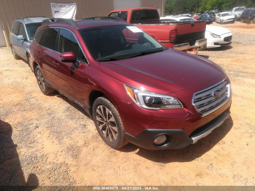 2016 SUBARU OUTBACK 3.6R LIMITED - 4S4BSENC4G3259923