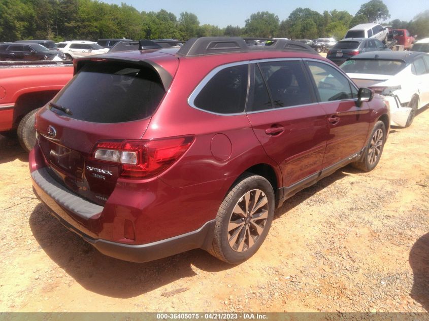 2016 SUBARU OUTBACK 3.6R LIMITED - 4S4BSENC4G3259923