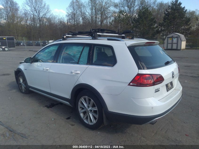 2017 VOLKSWAGEN GOLF ALLTRACK S/SE/SEL 3VWH17AUXHM543761