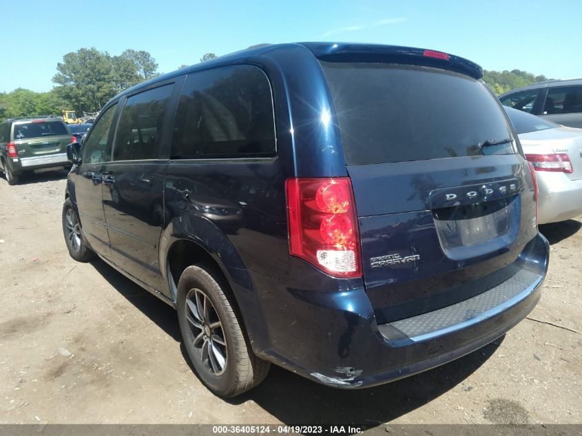 2017 DODGE GRAND CARAVAN SXT - 2C4RDGCG3HR801777