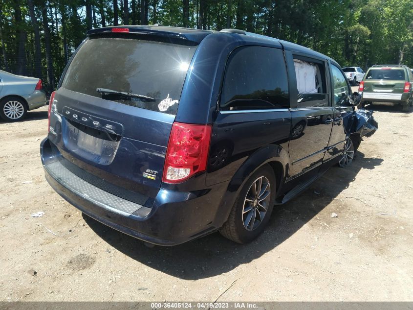 2017 DODGE GRAND CARAVAN SXT - 2C4RDGCG3HR801777