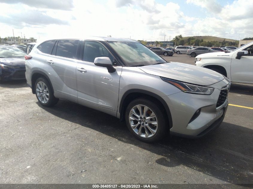 2021 TOYOTA HIGHLANDER HYBRID - 5TDXBRCH6MS521452