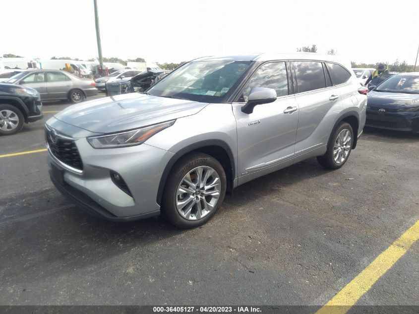 2021 TOYOTA HIGHLANDER HYBRID - 5TDXBRCH6MS521452