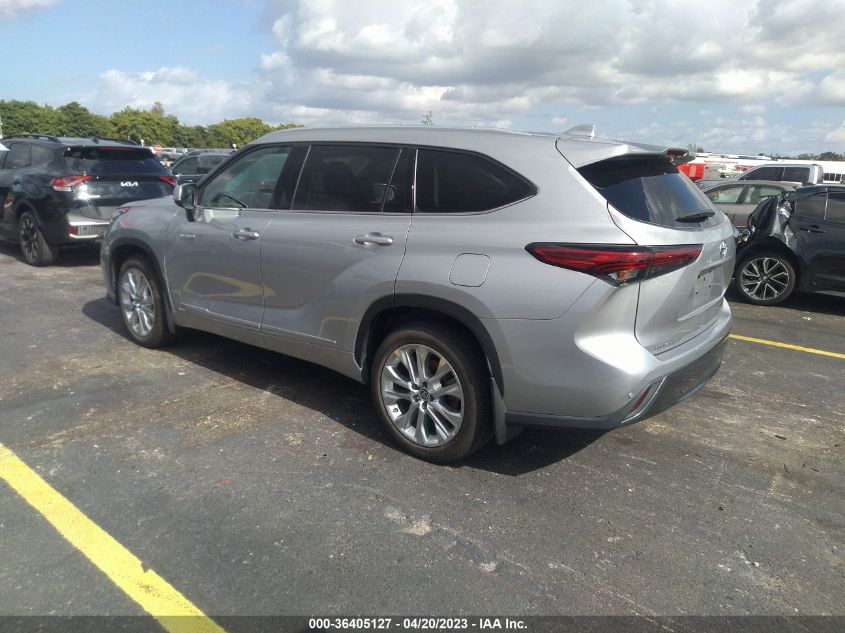 2021 TOYOTA HIGHLANDER HYBRID - 5TDXBRCH6MS521452