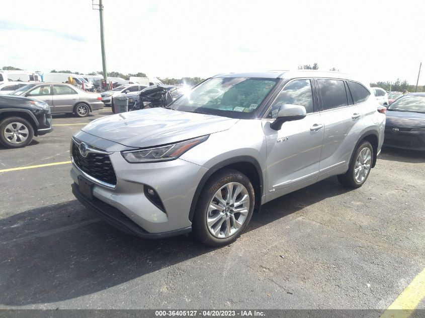 2021 TOYOTA HIGHLANDER HYBRID - 5TDXBRCH6MS521452