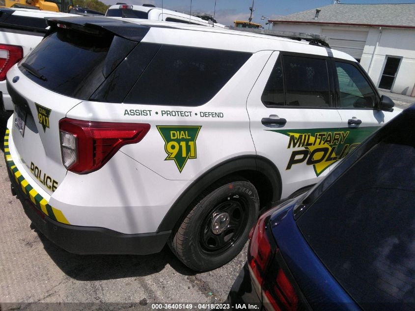 2022 FORD POLICE INTERCEPTOR 1FM5K8ABXNGC22702
