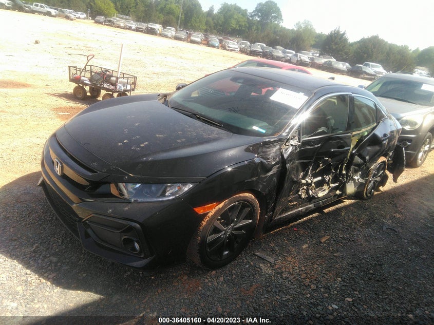 VIN SHHFK7H67LU206183 2020 HONDA CIVIC HATCHBACK EX