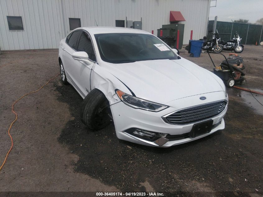 2017 FORD FUSION ENERGI SE - 3FA6P0PU1HR108238