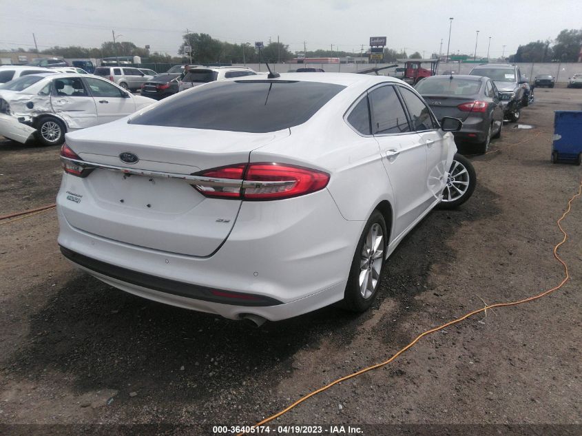 2017 FORD FUSION ENERGI SE - 3FA6P0PU1HR108238