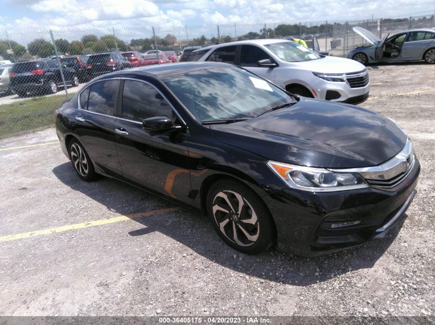 2016 HONDA ACCORD SEDAN EX-L - 1HGCR2F8XGA058876