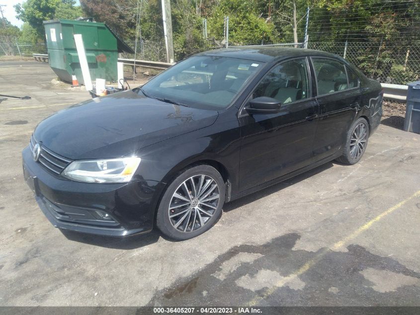 2016 VOLKSWAGEN JETTA SEDAN 1.8T SPORT - 3VWD17AJ1GM325825