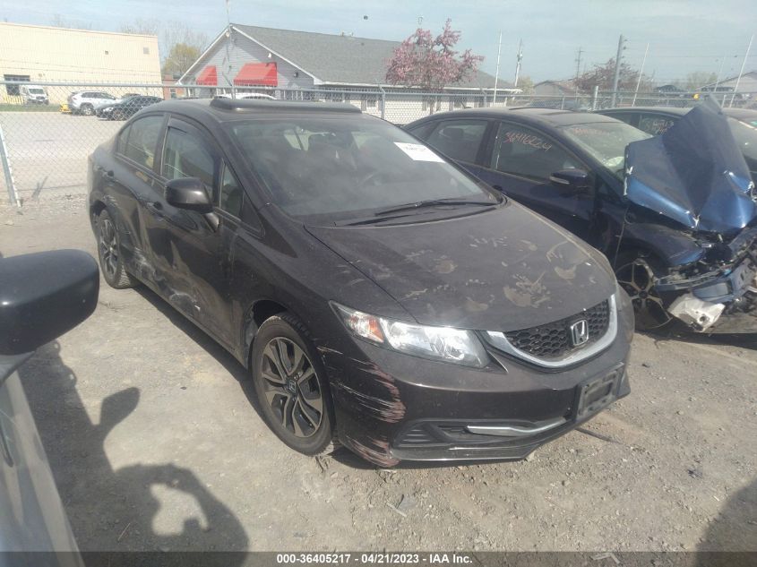 2013 HONDA CIVIC SDN EX - 19XFB2F80DE074545