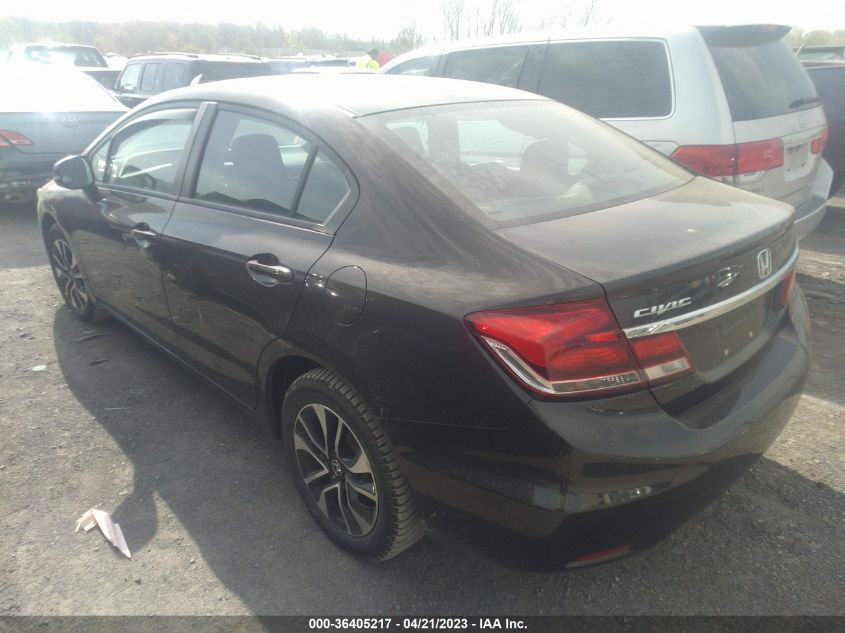 2013 HONDA CIVIC SDN EX - 19XFB2F80DE074545