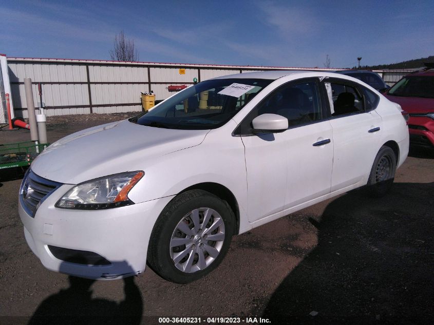 2014 NISSAN SENTRA SV - 3N1AB7AP2EY292995