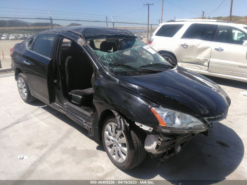 2013 NISSAN SENTRA SV - 1N4AB7APXDN905587