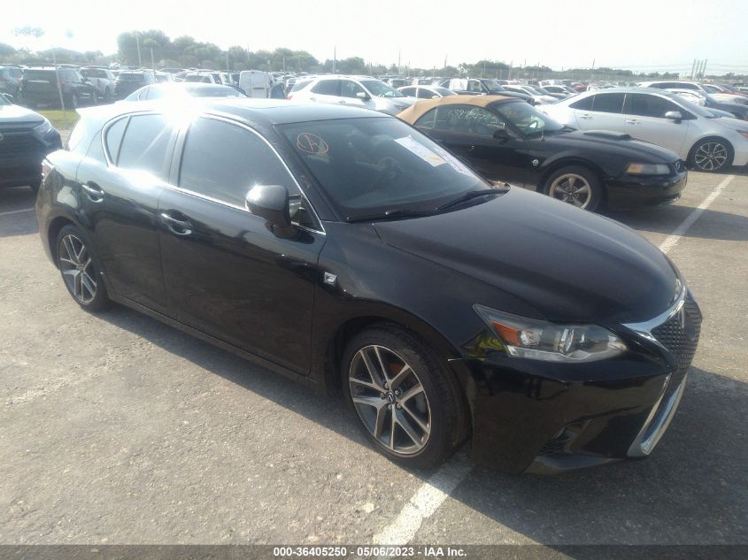 2016 LEXUS CT 200H HYBRID - JTHKD5BH8G2263122
