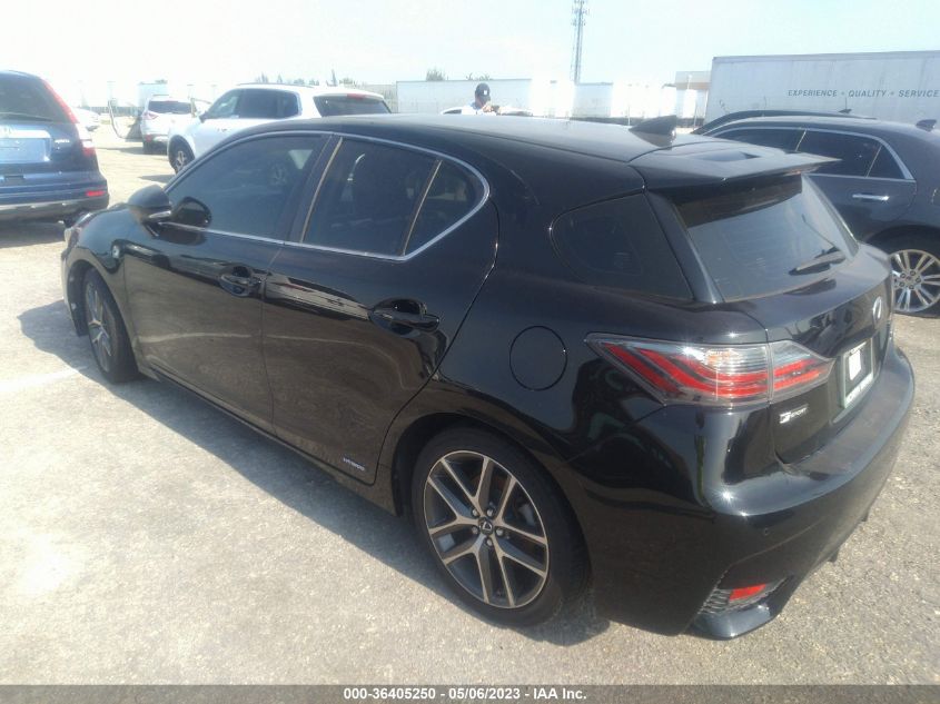 2016 LEXUS CT 200H HYBRID - JTHKD5BH8G2263122