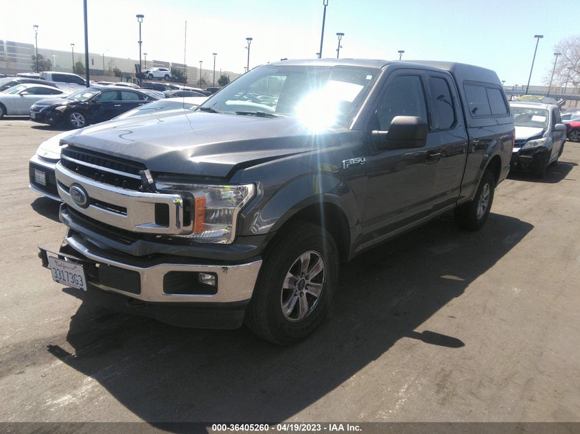 VIN 1FTEX1EP5JFD92601 2018 FORD F-150 XL/XLT/LARIAT
