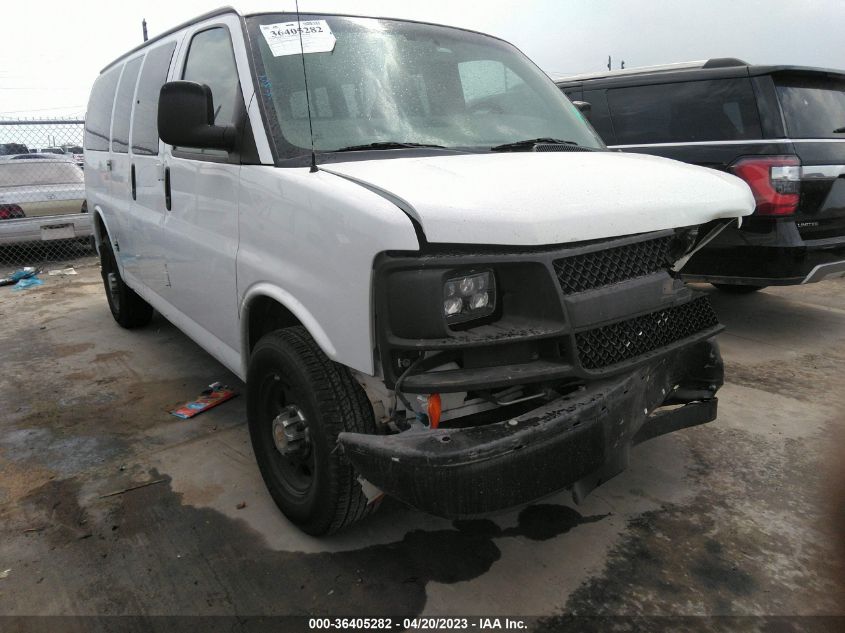 2013 CHEVROLET EXPRESS PASSENGER LS - 1GAWGPFA2D1172991