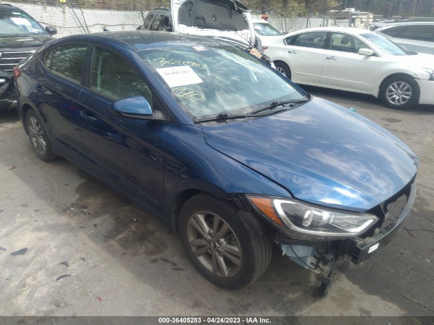 2018 HYUNDAI ELANTRA SEL - 5NPD84LF6JH370259