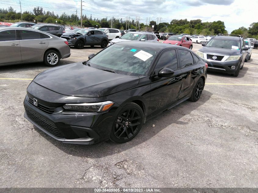 2023 HONDA CIVIC SEDAN SPORT - 2HGFE2F5XPH524645