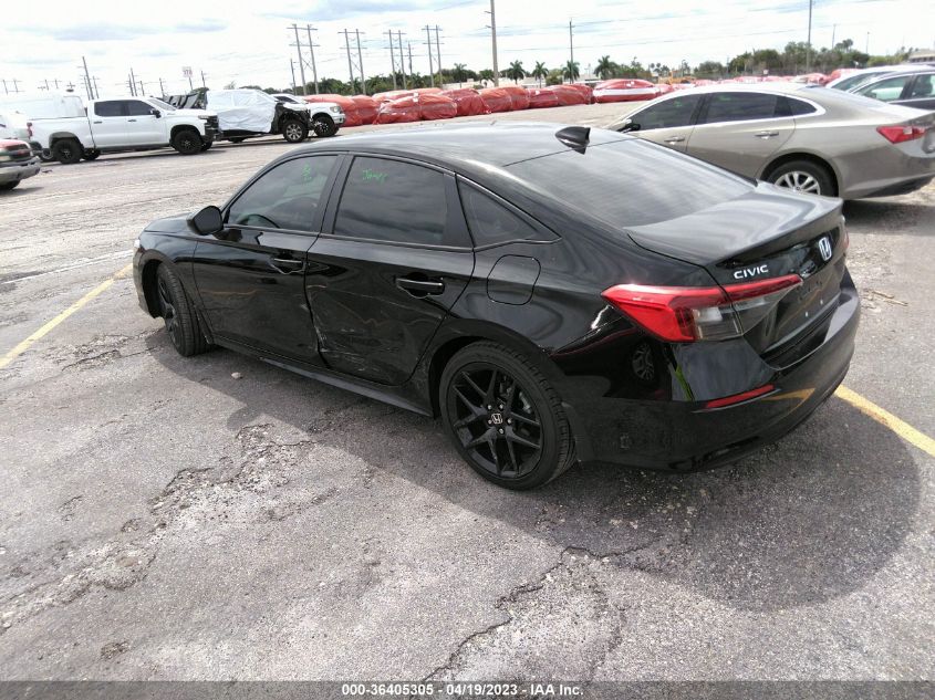 2023 HONDA CIVIC SEDAN SPORT - 2HGFE2F5XPH524645