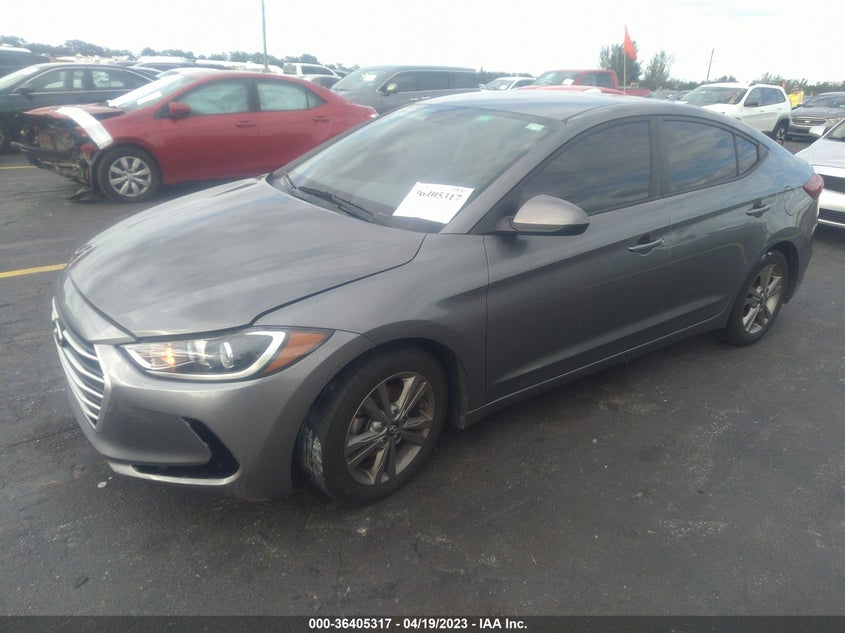 VIN 5NPD84LF7JH399852 2018 HYUNDAI ELANTRA SEL
