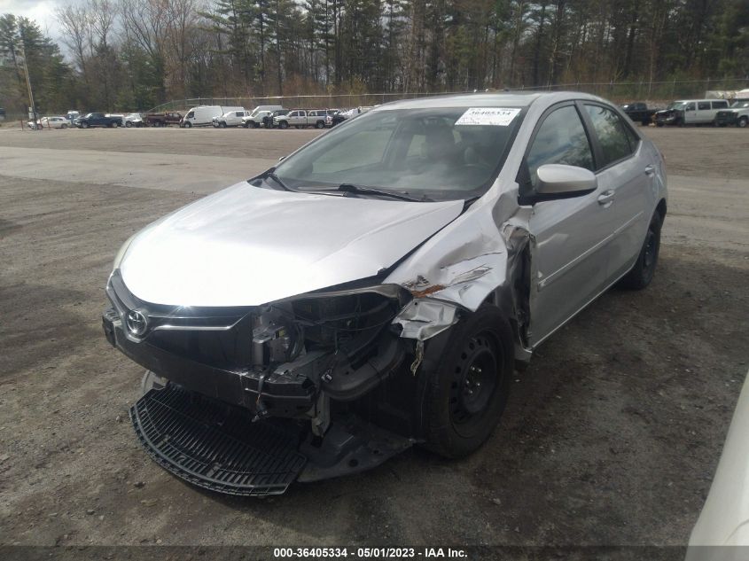 2015 TOYOTA COROLLA LE - 2T1BURHE2FC441192