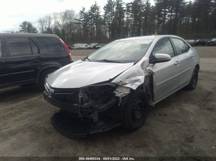 2015 TOYOTA COROLLA LE - 2T1BURHE2FC441192
