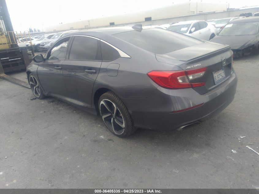 2018 HONDA ACCORD SEDAN SPORT 1.5T - 1HGCV1F38JA263677