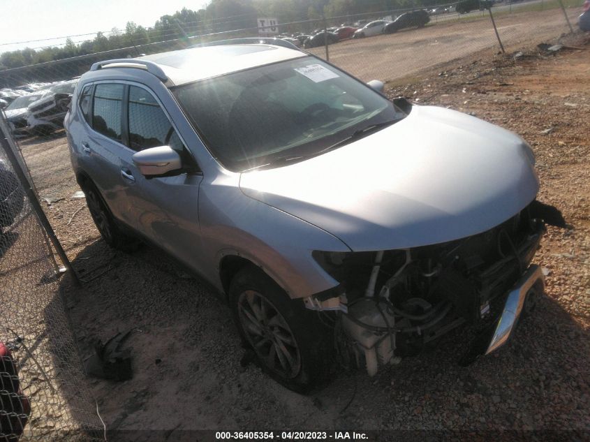 2015 NISSAN ROGUE SL - 5N1AT2MT2FC782560