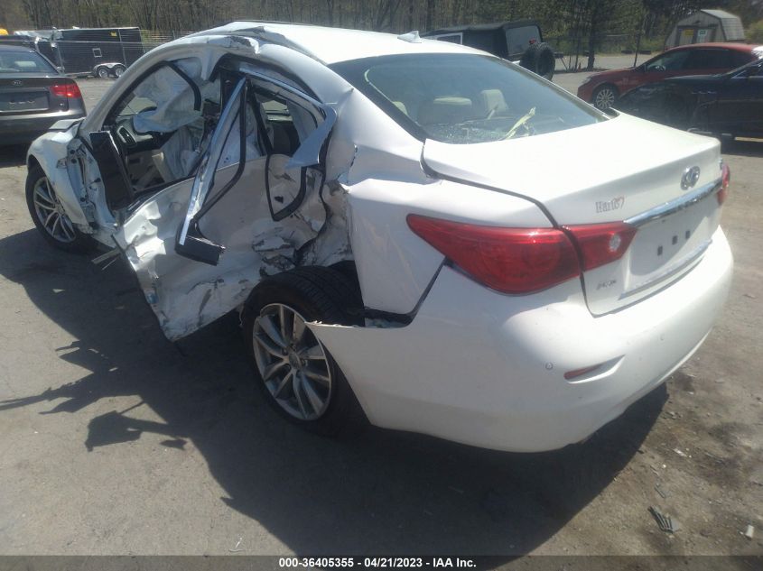 2015 INFINITI Q50 PREMIUM - JN1BV7AR4FM403256