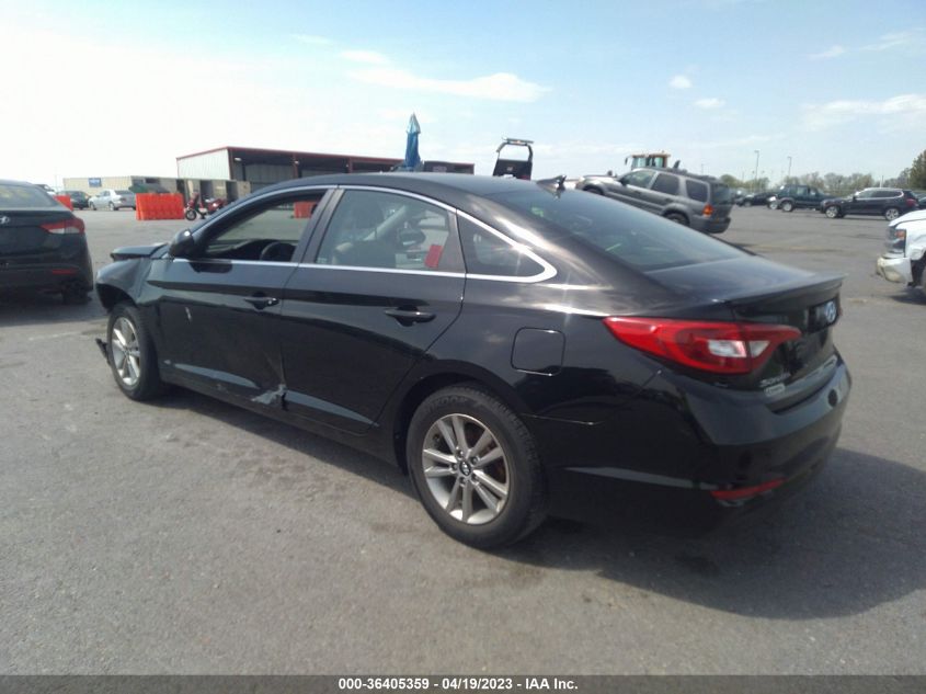 2016 HYUNDAI SONATA 2.4L SE - 5NPE24AF2GH323229