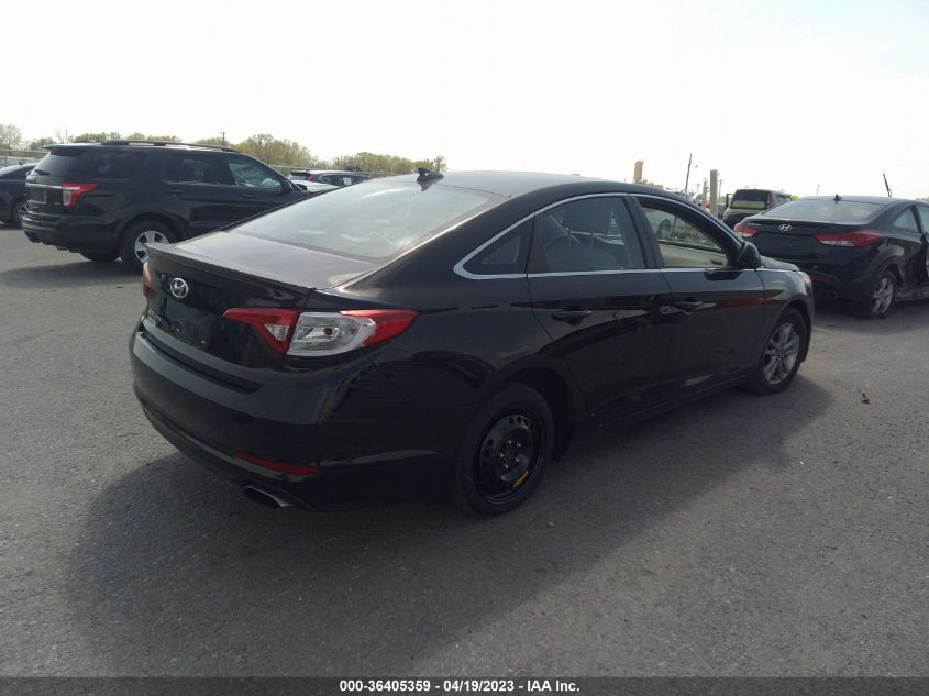 2016 HYUNDAI SONATA 2.4L SE - 5NPE24AF2GH323229