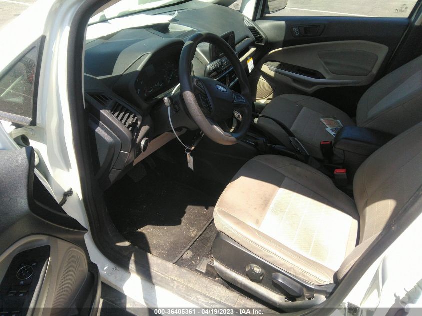 2020 FORD ECOSPORT S - MAJ3S2FE4LC355851
