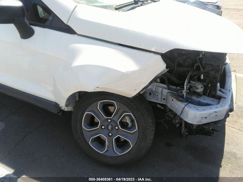 2020 FORD ECOSPORT S - MAJ3S2FE4LC355851
