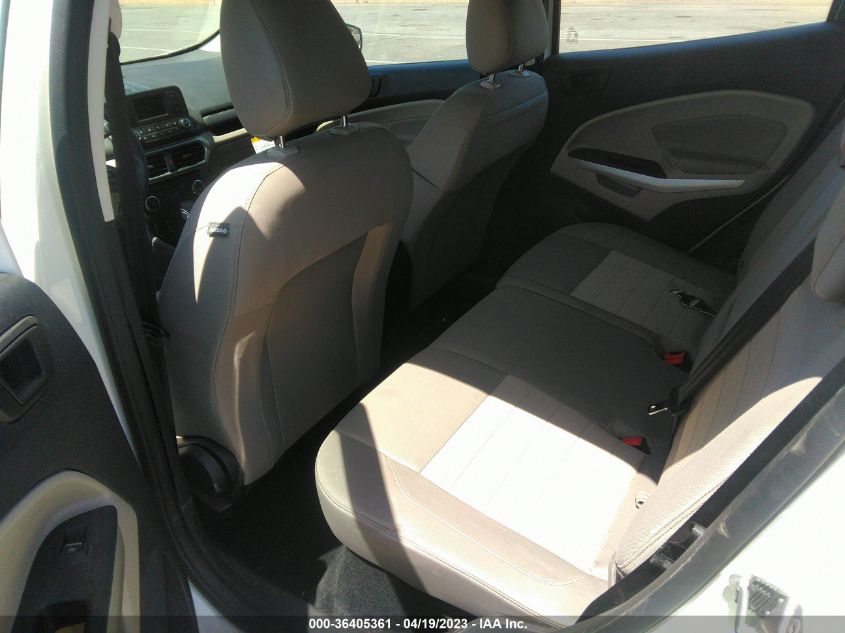 2020 FORD ECOSPORT S - MAJ3S2FE4LC355851