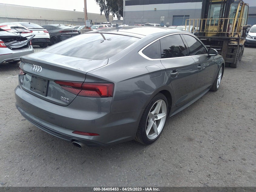 VIN WAUDNCF56JA101687 2018 AUDI A5 SPORTBACK PREMIUM
