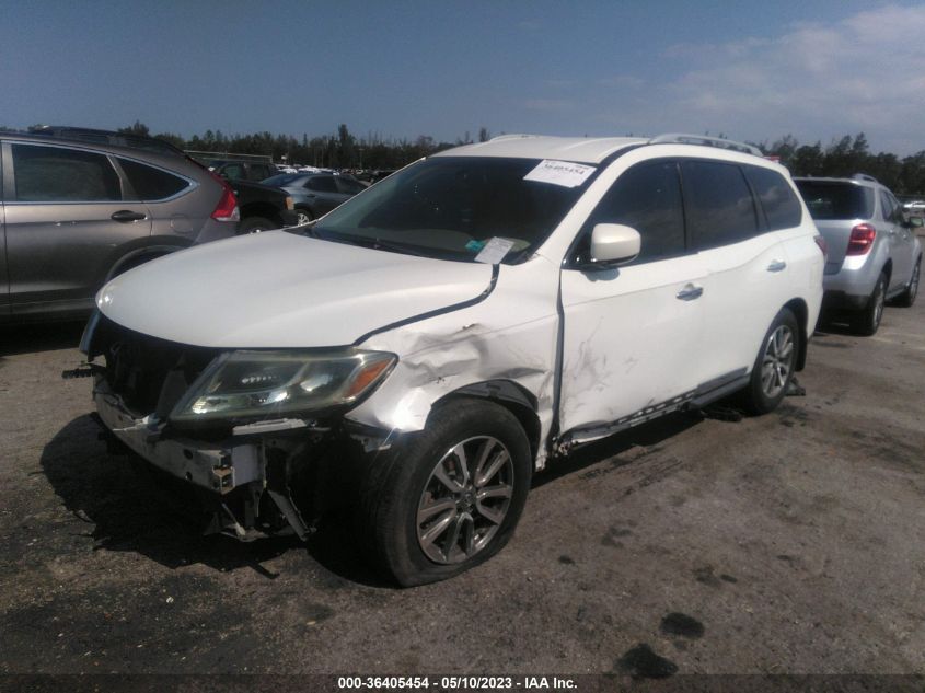 2013 NISSAN PATHFINDER SL - 5N1AR2MN9DC639053