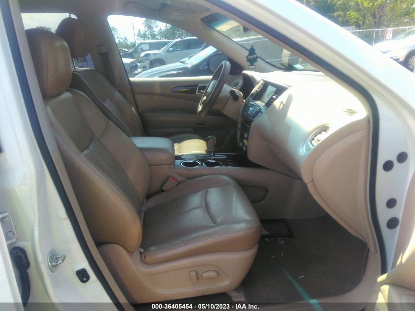 2013 NISSAN PATHFINDER SL - 5N1AR2MN9DC639053