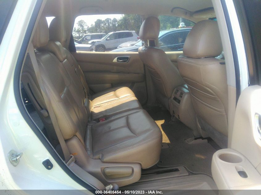 2013 NISSAN PATHFINDER SL - 5N1AR2MN9DC639053