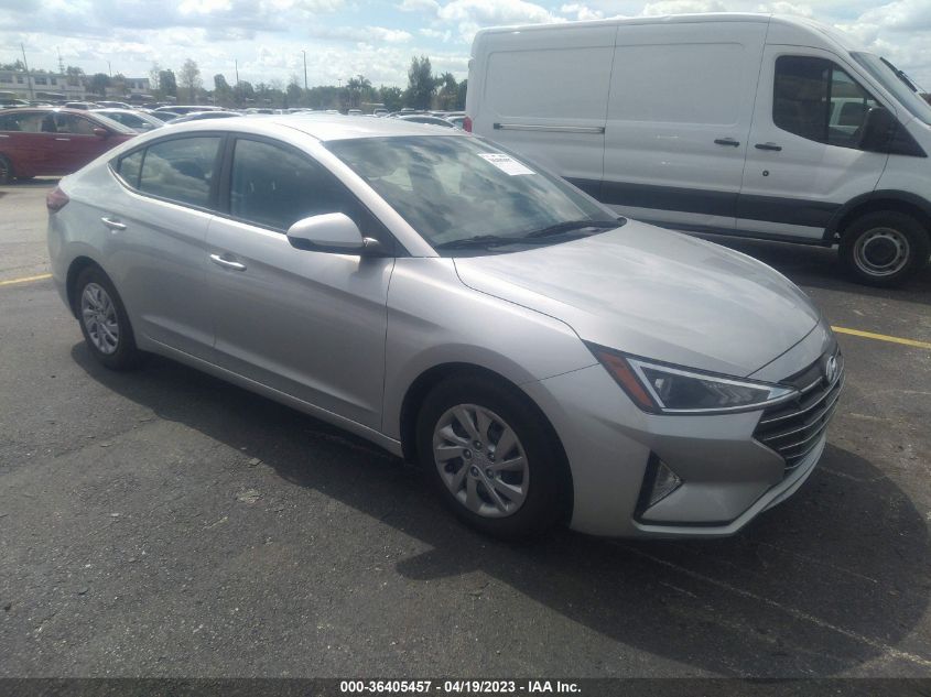 2019 HYUNDAI ELANTRA SE - 5NPD74LF1KH449391