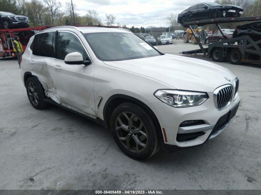 2021 BMW X3 XDRIVE30I - 5UXTY5C00M9E37109