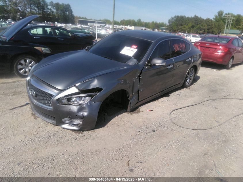 2018 INFINITI Q70 3.7 LUXE - JN1BY1AP9JM181227